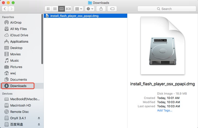 installing flash for chrome on a mac